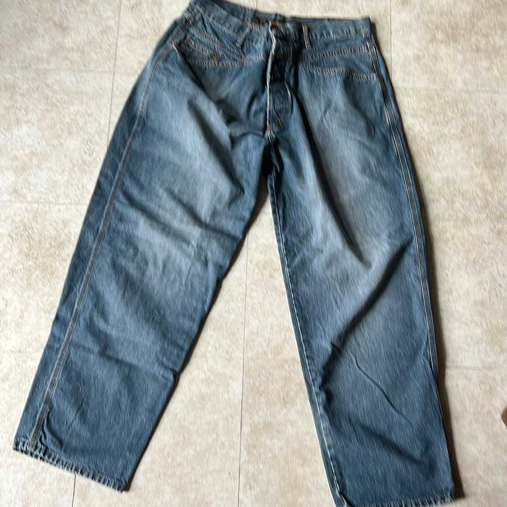 Y2K MARITHE Francois Girbaud  Baggy Jeans 32x30